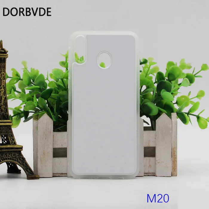 2D сублимационный чистый ТПУ + ПК резиновый чехол для Samsung M10 M20 M30 M40 M60 с