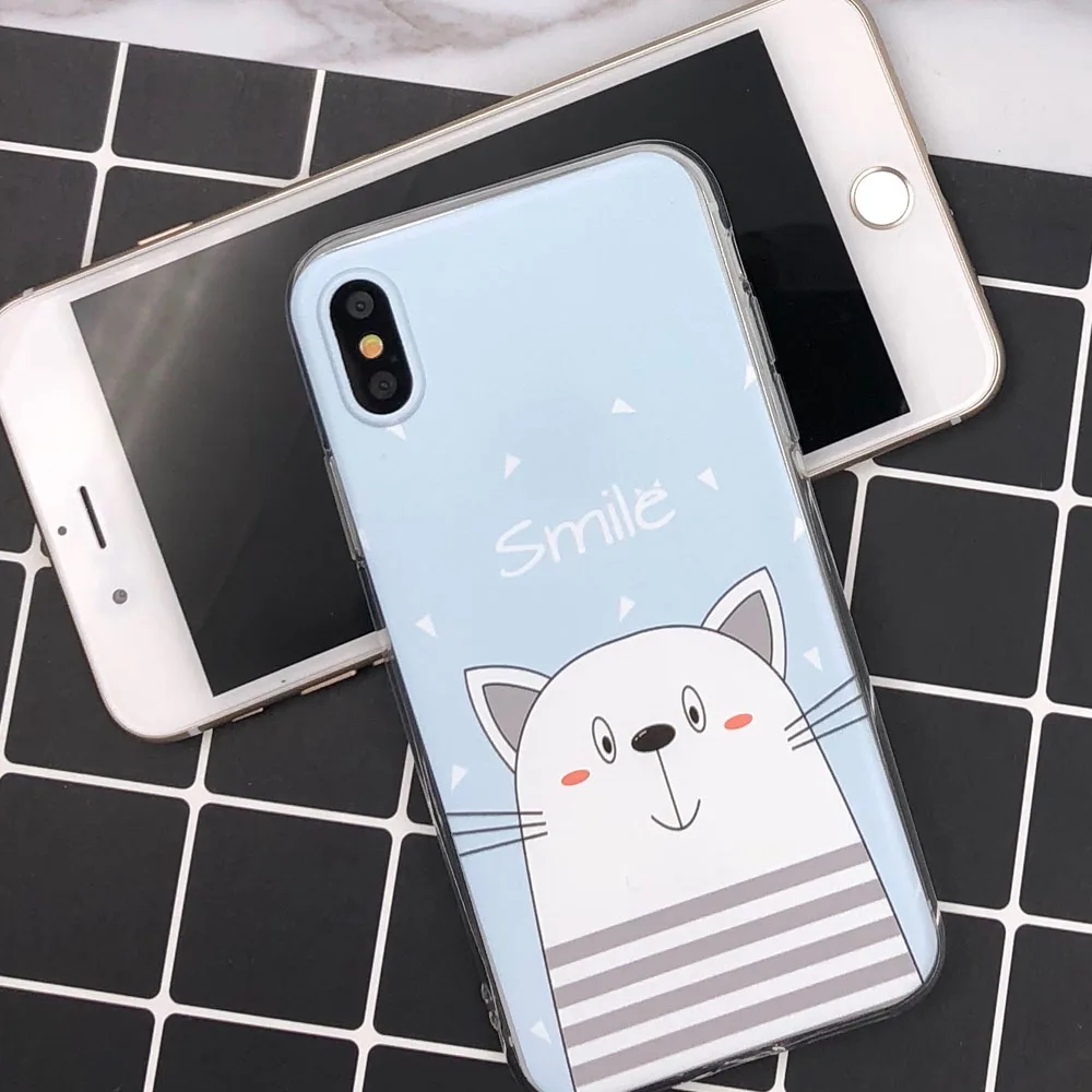 Милый чехол Бегемот для iPhone XS 11 Pro Max чехол s для телефона 6 6S 7 8 Plus чехол для Fundas iPhone XR X XS XR SE Max чехол SE 5S