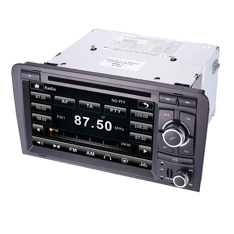 Автомобильный DVD GPS для Audi A3 S3 2002 2011 радио Bluetooth 1080P 3G USB хост управление рулевым