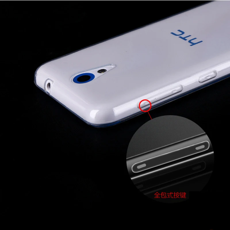 VOONGSON High Clear Transparent Soft Silicone TPU Case For HTC Desire 620 620G D620h D620u 820mini D820mu D820mt Dual Sim |