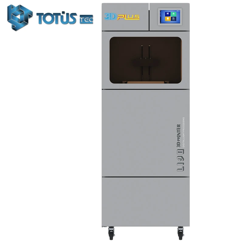Largest Printing Size 192*120*200mm Industrial Grade DLP 3D Printer Plus 7 For Jewelry, Dental, toyes industry