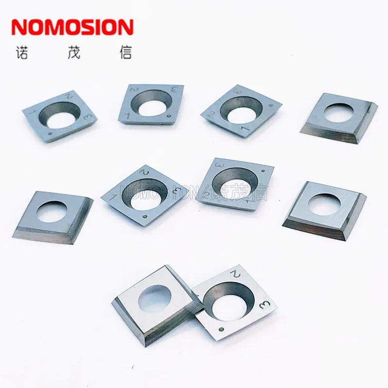

10pcs in box spiral cutter head replacement blades 14*14*2.0-30° blades 14X14X2 15x15x2.5 R6R8R8.9R11R12