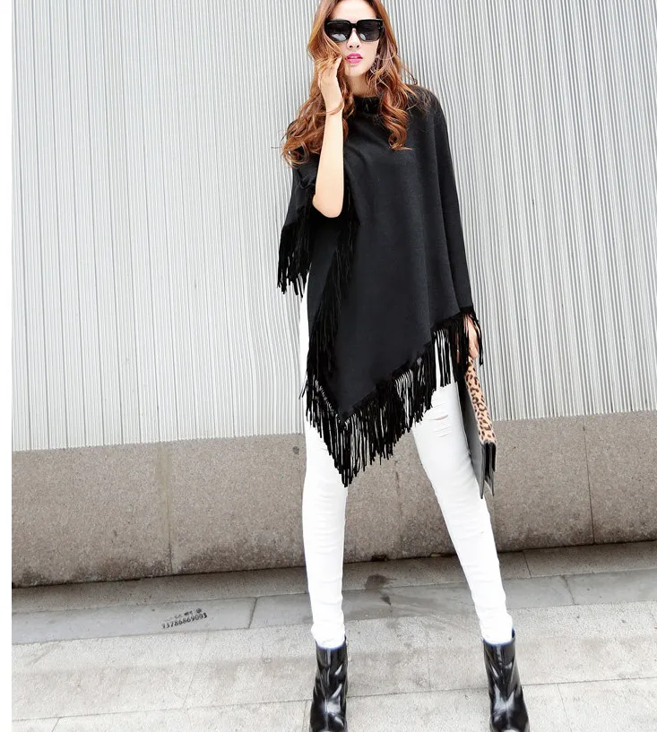 2017 зимние Для женщин длинные свитера Пуловеры для теплые рукав &quotлетучая мышь&quot