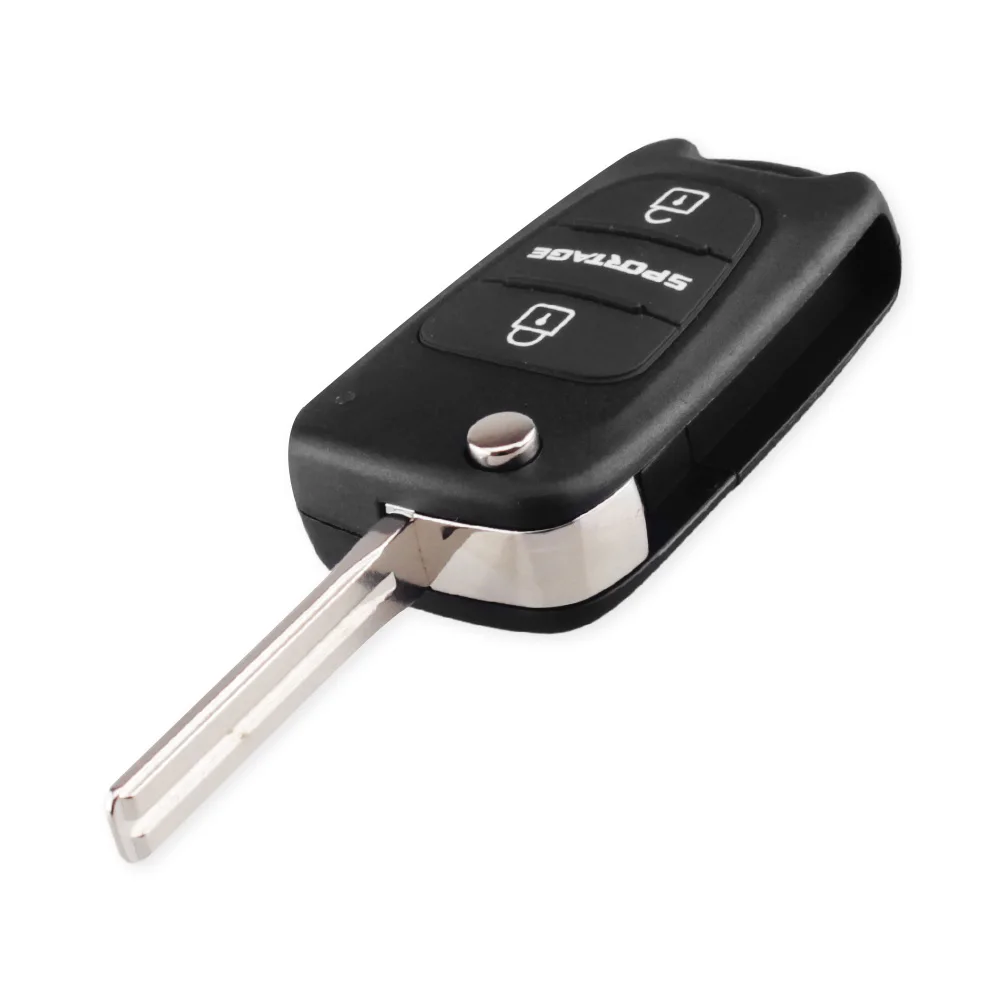 KEYYOU 3 кнопки для стайлинга автомобиля откидной складной чехол пульта