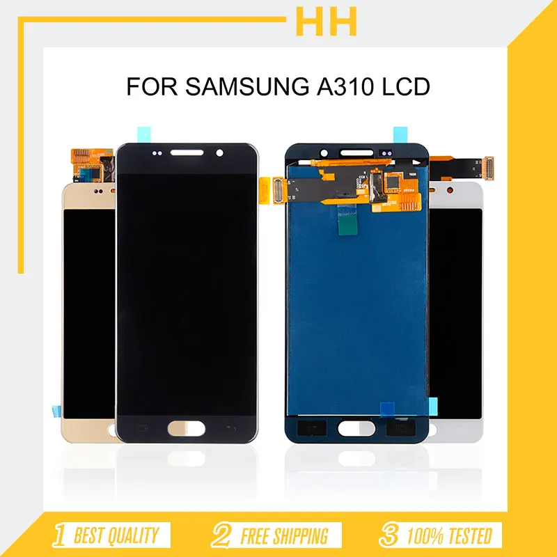 Акции производителя A310 ЖК дисплей Дисплей 1 шт HH для Samsung Galaxy A3 2016 A310F Сенсорный