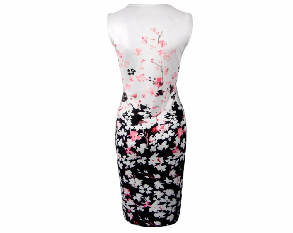 Starlist краткое Для женщин современные Fit Bodycon тонкий сексуальный Цветочный принт