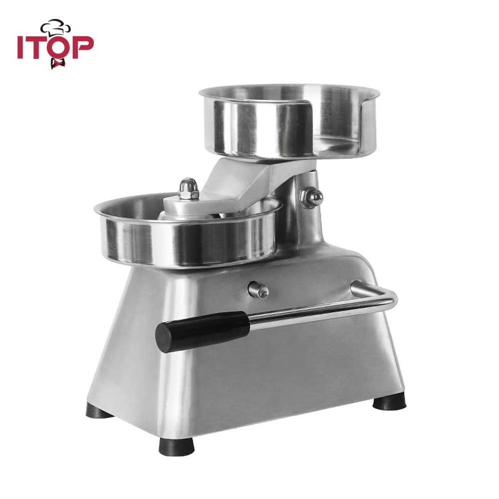 ITOP 150 мм Burger Patty Maker ГАМБУРГЕР пресс формовочная машина круглый пресс для мяса Кухонные комбайны с 500 шт масло поглощающее APaper