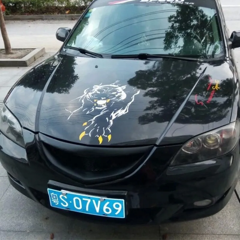 Для Mazda 3 Axela PP праймер Передний Комплект кузова авто бампер сетка решетка решетки для Мазда 3 2006-2009 не логотип