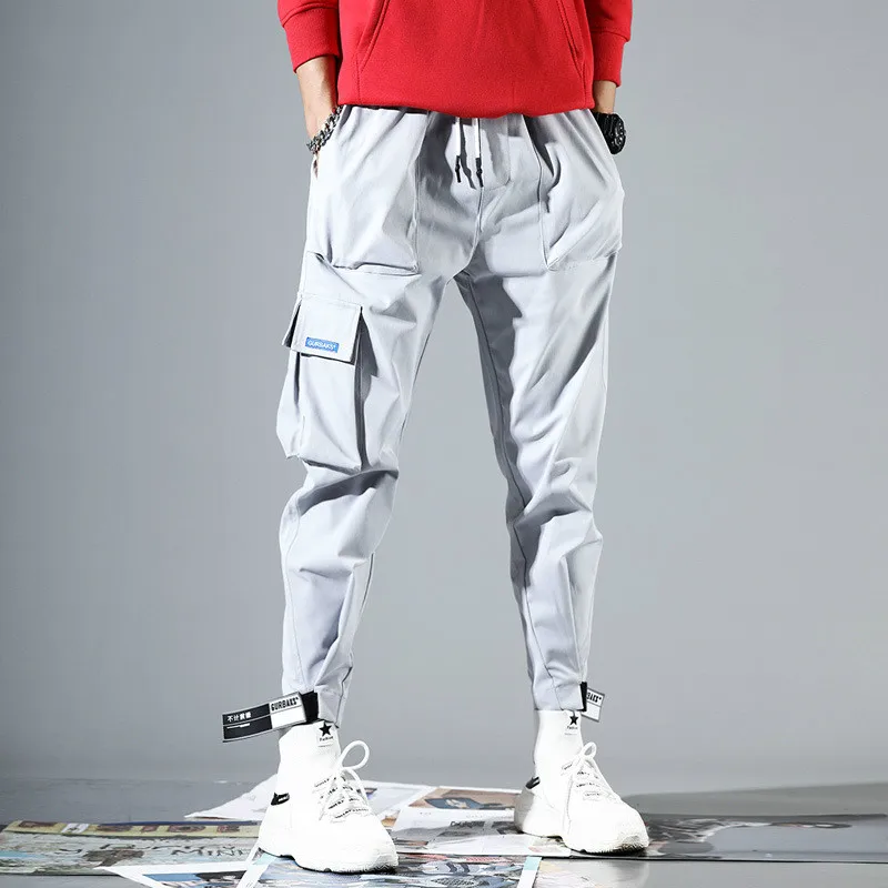 Брюки-карго Pure Мужские повседневные с карманами в стиле хип-хоп 3XL | Мужская