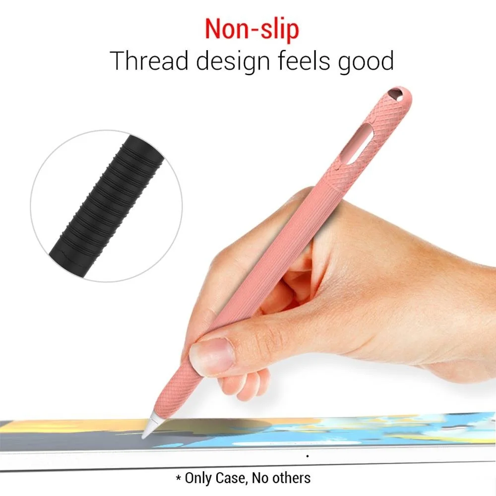 Мягкий силиконовый чехол для Apple Pencil 1st, Чехол для iPad Pro 9,7/10,5/12,9 для планшета, стилус, защитный чехол-держатель