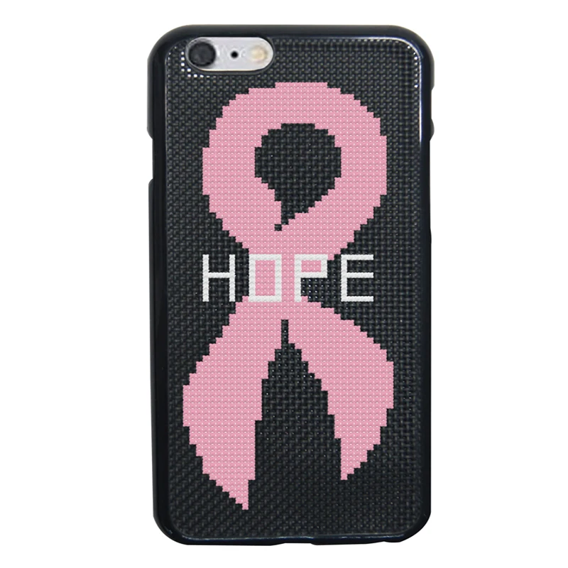 DIY крестиком чехол для телефона узор Пластиковые Материал держатель карты