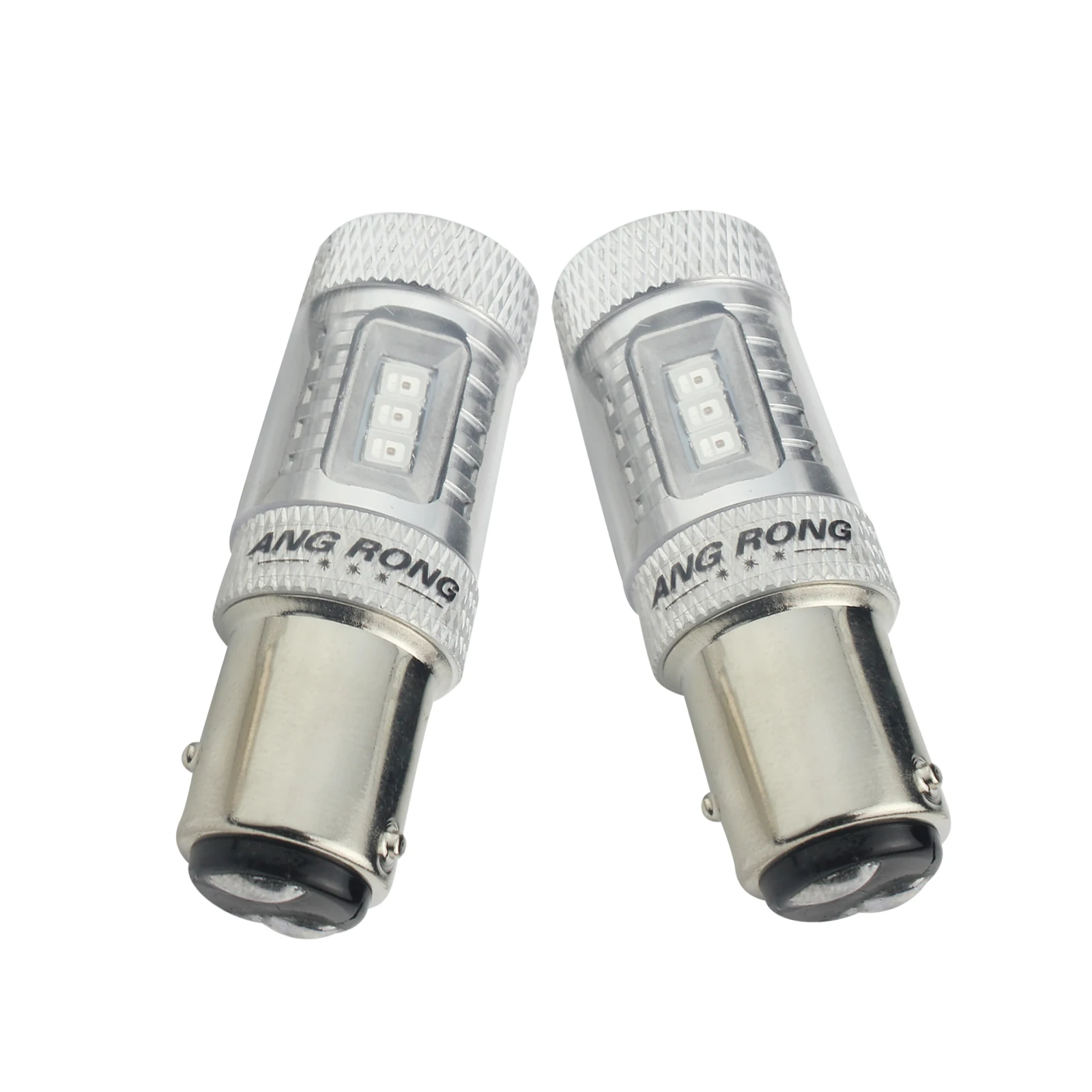 Angrong 2x красный SAMSUNG PR21/5 Вт 780 BAW15d светодиодный индикатор Хвост стоп-сигнал светильник лампочка 12V