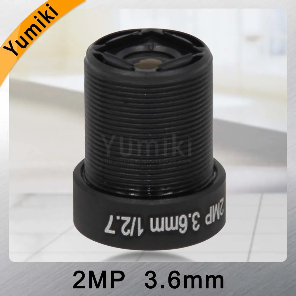 Yumiki CCTV объектив F2.0 M12 * 0 5 3 6 мм 90 градусов камера видеонаблюдения Board Объектив для