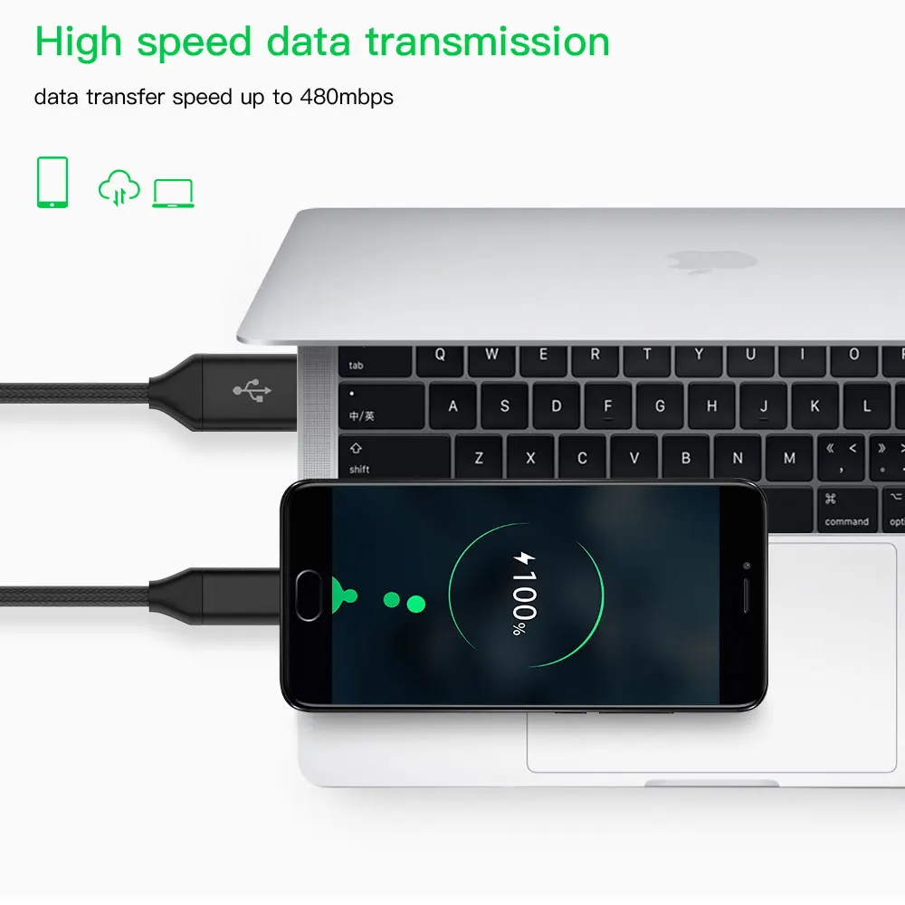 Нейлоновый кабель 5 А Type C для быстрой зарядки USB 3 1 Для Huawei P20/P20 Pro/Mate 10/Mate 10Pro/P10/P10Pro