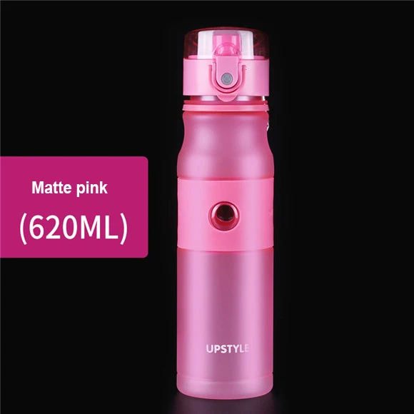 Pink No Straw WEST BIKING, велосипедная бутылка для воды, портативная, герметичная, велосипедная, бутылка для воды, Спортивная бутылка, фильтр, Botella de agua, 620 мл, велосипедная бутылка - Цвет: Pink No Straw