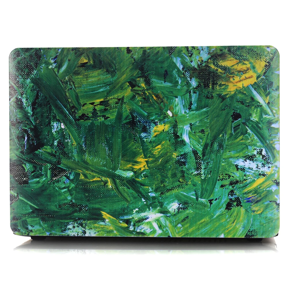 Защитный жесткий чехол с рисунком цветов для MacBook 12 дюймов Air 11 13 Pro 15 Retina |