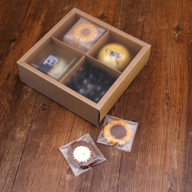 20 шт. бумажные коробки для кексов и печенья|box muffins|biscuit packingbiscuit packaging |
