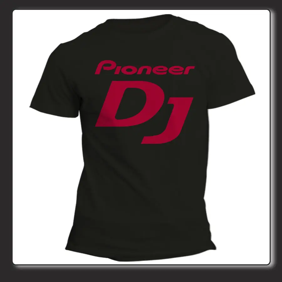 Футболка Uomo Donna Pioneer Dj Pro cdj 2000 1000 400 cd плеер миксер арт. 002 крутая Повседневная
