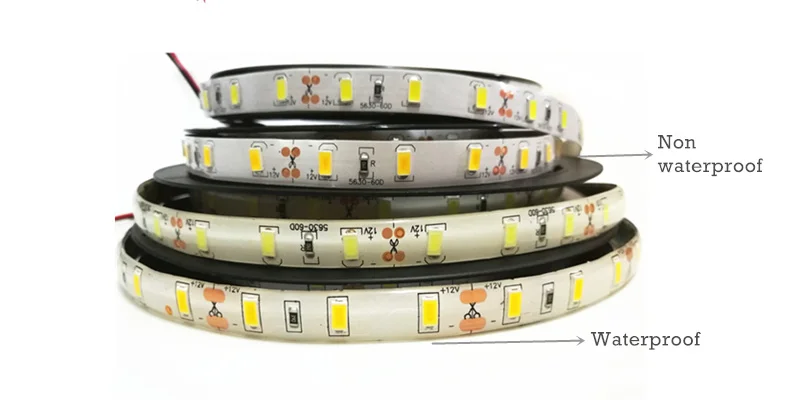 5-10 м Светодиодная лента светильник 5050 2835 5630 SMD гибкая RGB светодиодная лента e лента DC12V+ адаптер питания+ пульт дистанционного управления полный комплект для кухни