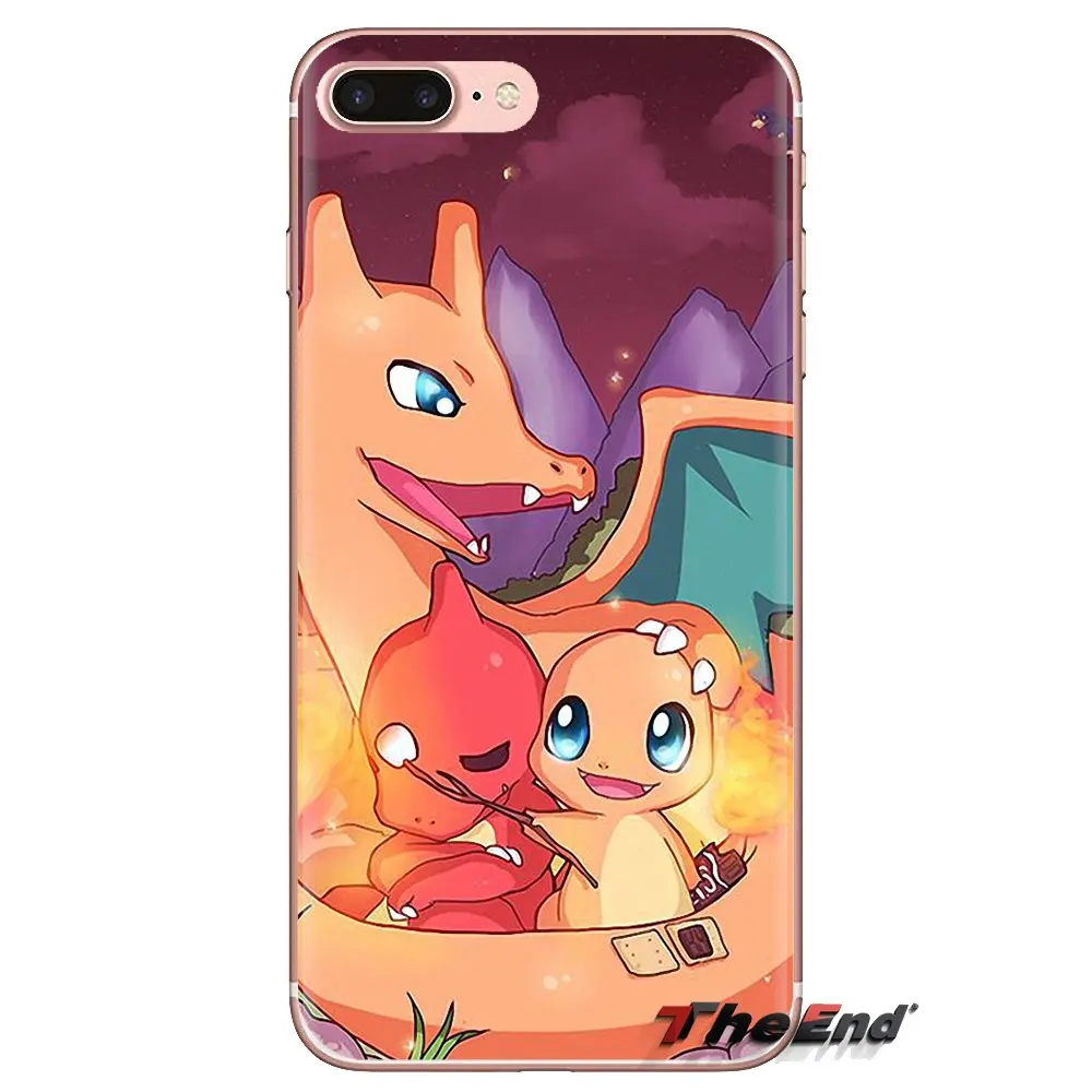 Силиконовый чехол-Обложка Pokemons Бульбазавр чармандер для Oneplus 3T 5T 6T Nokia 2 3 5 6 8 9 230 3310