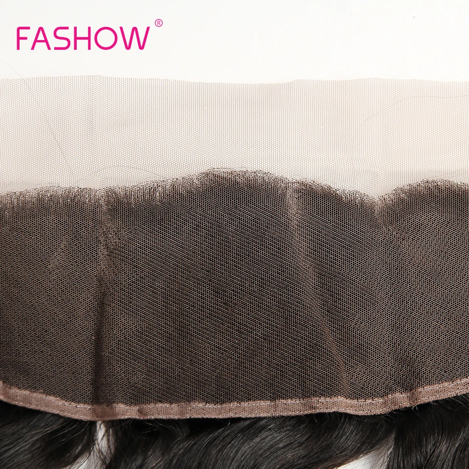 13x4 кружевная Фронтальная застежка с детскими волосами предварительно