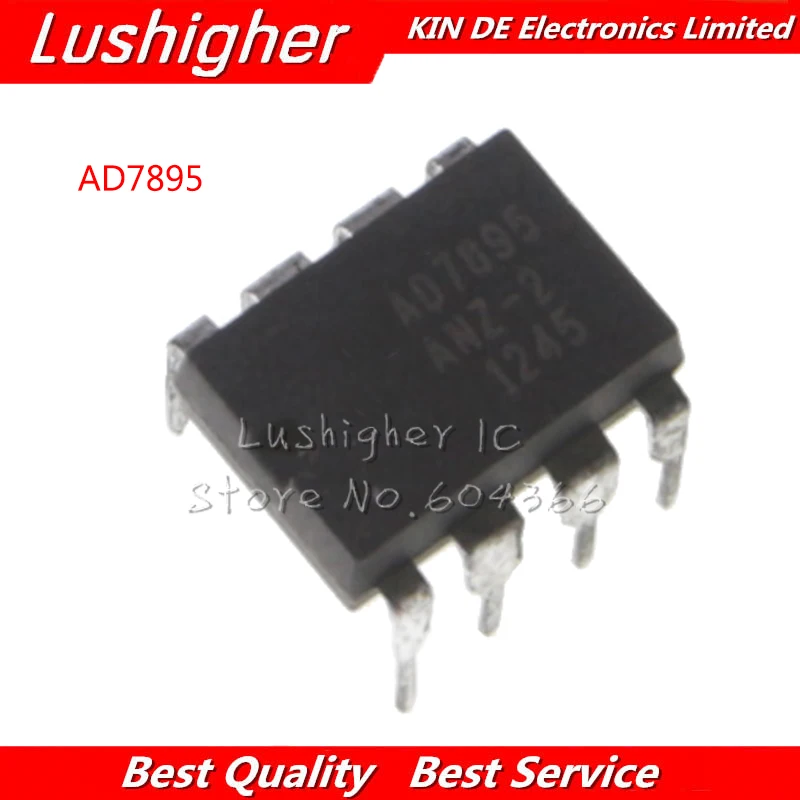 5 шт. AD7895 DIP AD7895ANZ-2 DIP8 AD7895AN AD7895ANZ новый оригинальный | Электронные компоненты и