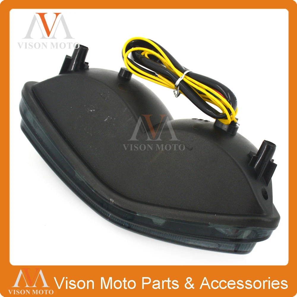 Задний фонарь для мотоцикла светодиодный Встроенный SUZUKI DL650 сигналы торможения