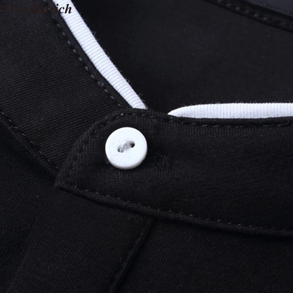 FREE OSTRICH Men's Blouse Causal Tees Short Sleeve Fit Shirt Male O Neck Pullover men shirt camisas masculina homme 2019 | Мужская