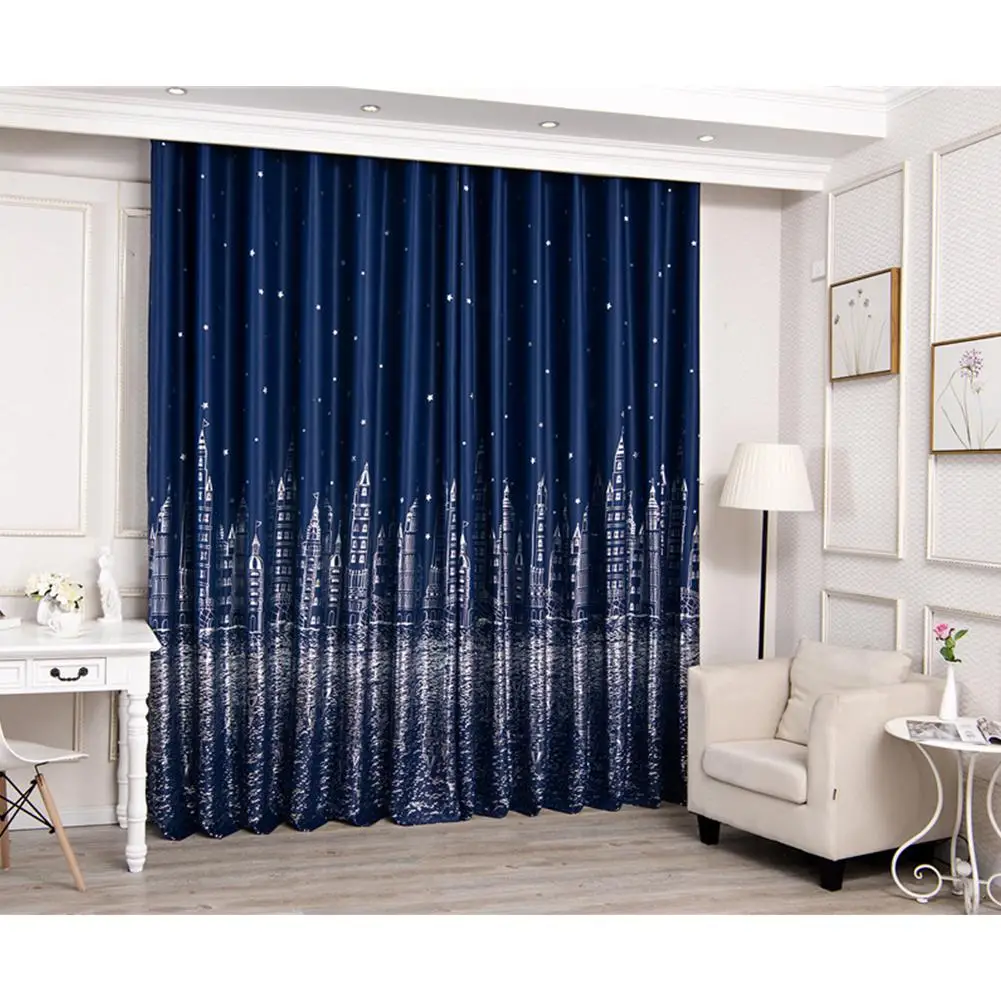 1 шт. занавеска на окна для детской комнаты с отверстиями украшения дома | Дом и