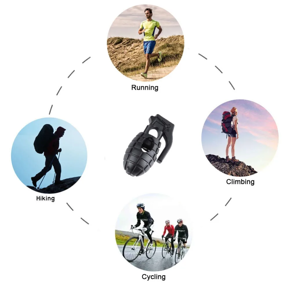 10 шт. тактическое снаряжение для кемпинга ботинки обувь затягивание шнурка