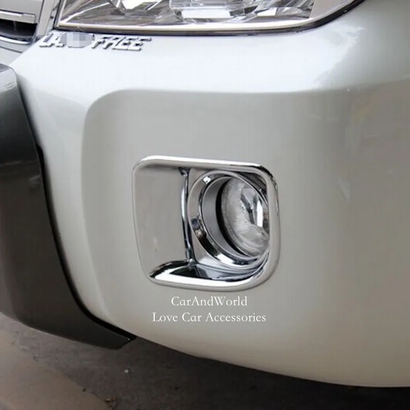 Для Toyota Land Cruiser 200 FC200 2012 2015 хромированный передний противотуманный светильник