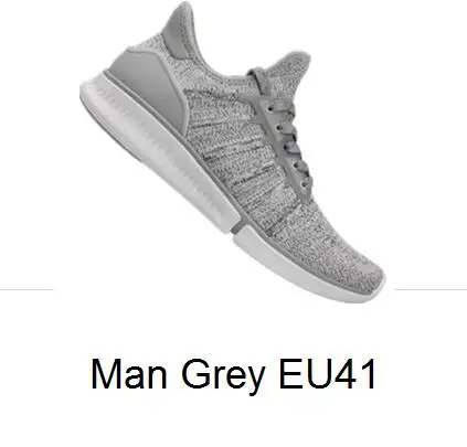 Man grey EU41 Xiaomi Mijia спортивная обувь, кроссовки Высокое качество Профессиональный Мода IP67 Водонепроницаемый поддержка смарт-чип не входит в комплект - Цвет: Man grey EU41