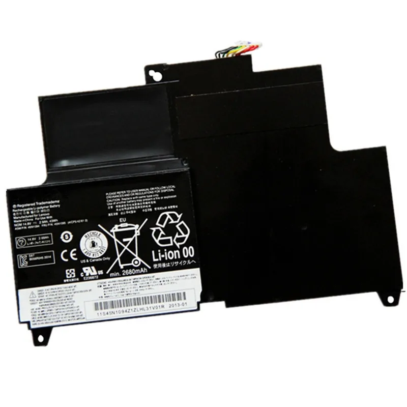 Аккумулятор для ноутбука Lenovo ThinkPad Edge S230u Twist 4ICP5/14 8 2 7 дюймов 2900 в 43Wh 42/61 мАч 45N1092 45N1093