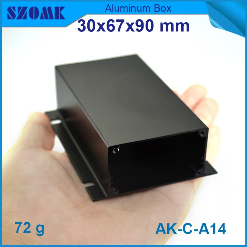 4 штуки в партии хит продаж Настенный алюминиевый экструзионный корпус 30*67*90 мм 1