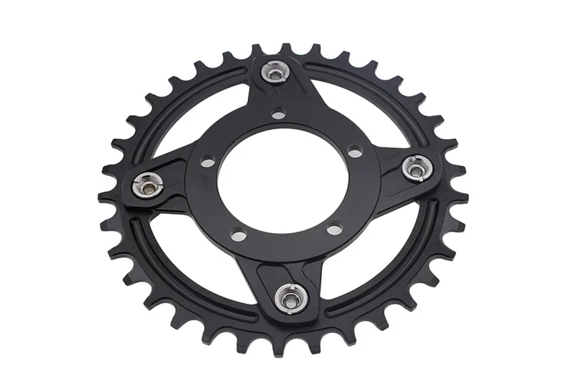 Велосипедный шатун bafang 104BCD 130BCD, велосипедный мотор, алюминиевый сплав, цепное кольцо, кольцо, адаптер для электрического велосипеда, аксессуары