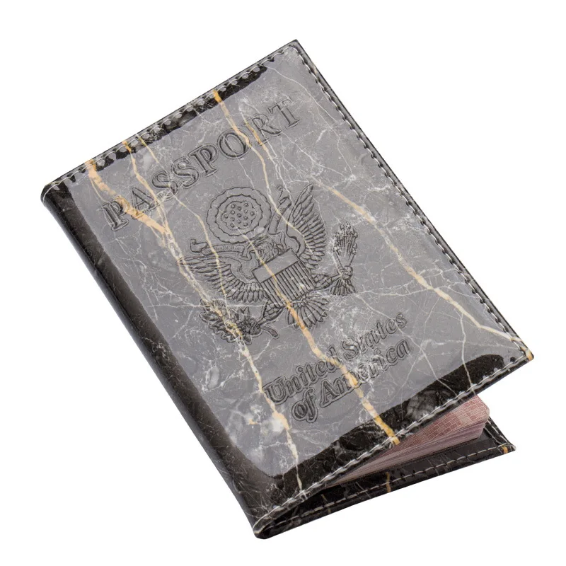 2018 Fashion Travel Women Men Slim USA Passport Cover Business Credit Card ID Holder Ticket Wallet Checkbook Clip Organizer Bag | Багаж и