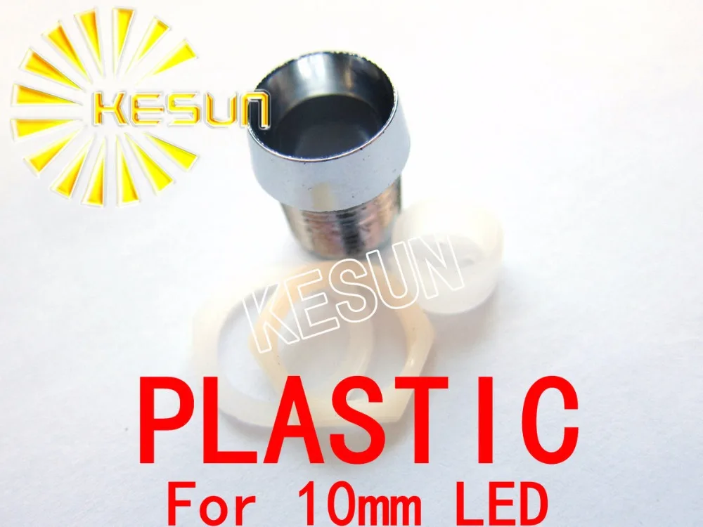 

20PCS x 8mm 10mm Plastic LED Holder Socket for F8 F10 LED Diodes