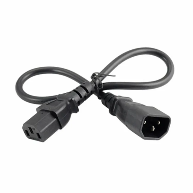 0 5 м футов 50 см удлинительный кабель C13 C14 CPU PDU для сетевой сети штекер гнездо