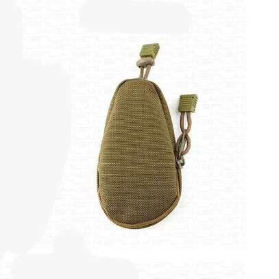 khaki 1 шт., модная нейлоновая тактическая сумка, кошелек для монет, мини держатель для денег, Военная Сумка для кемпинга, походов, охоты - Цвет: khaki