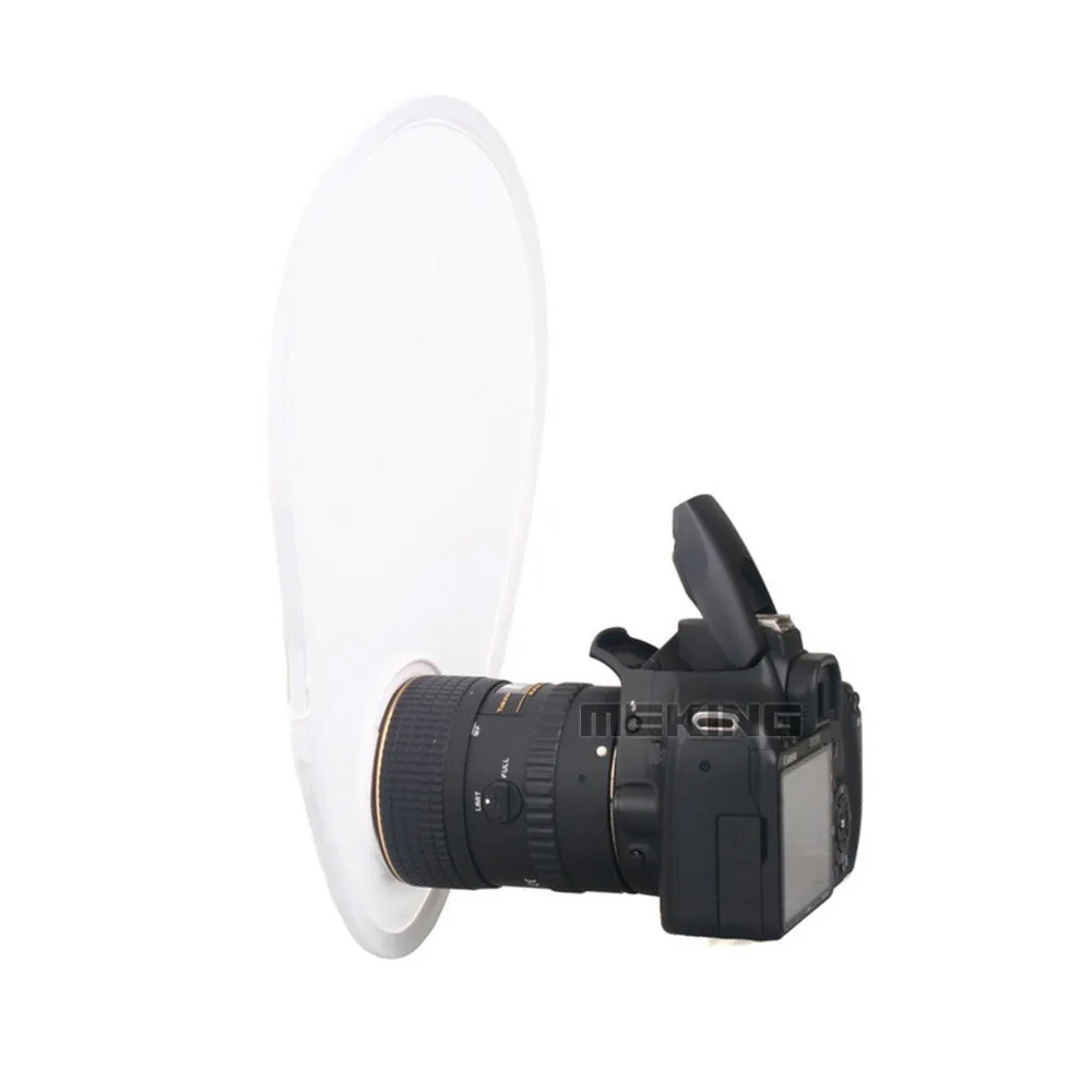 Готовый запас Meking фотовспышка Рассеиватель объектива отражатель для Canon Nikon sony Olympus DSLR камеры Объективы