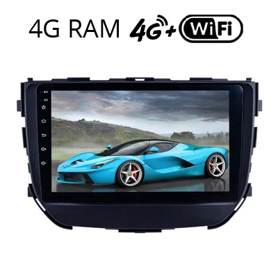 Brezza 4G Sinosmart Android 8,1 автомобильный радиоприемник с навигацией GPS для Suzuki Vitara Brezza Baleno- 2din 2.5D ips/QLED экран - Цвет: Brezza 4G