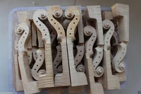 5 pcs high quality violin neck flamed maple wood hand made high quality 44 violin parts accessories