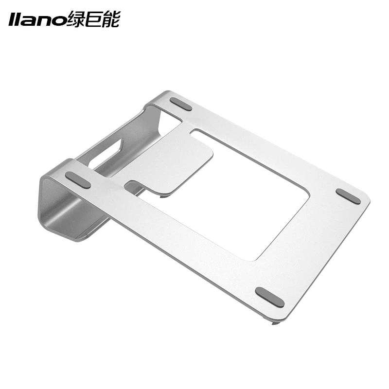 Серебряный алюминиевый ноутбук Стенд Подставка для планшета универсальный Apple