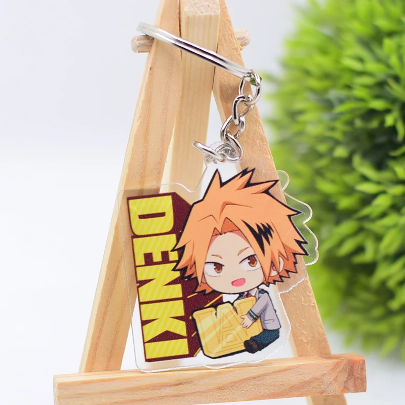 07 My Hero Academy брелок двухсторонний акриловый Shoto/izku брелок Подвеска Аниме аксессуары мультфильм брелок - Цвет: 07