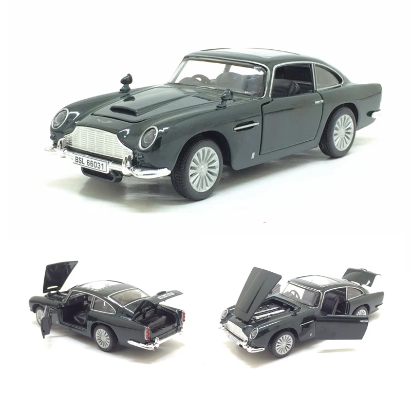 Высокая имитация автомобиля DB5 007 1:32 Сплав откатные автомобили 4 открытые двери