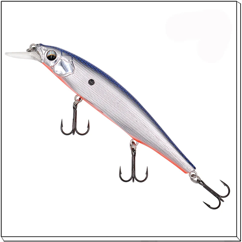 TheTime рыболовная приманка подвеска Jerkbait Minnow твердая искусственная пластиковая