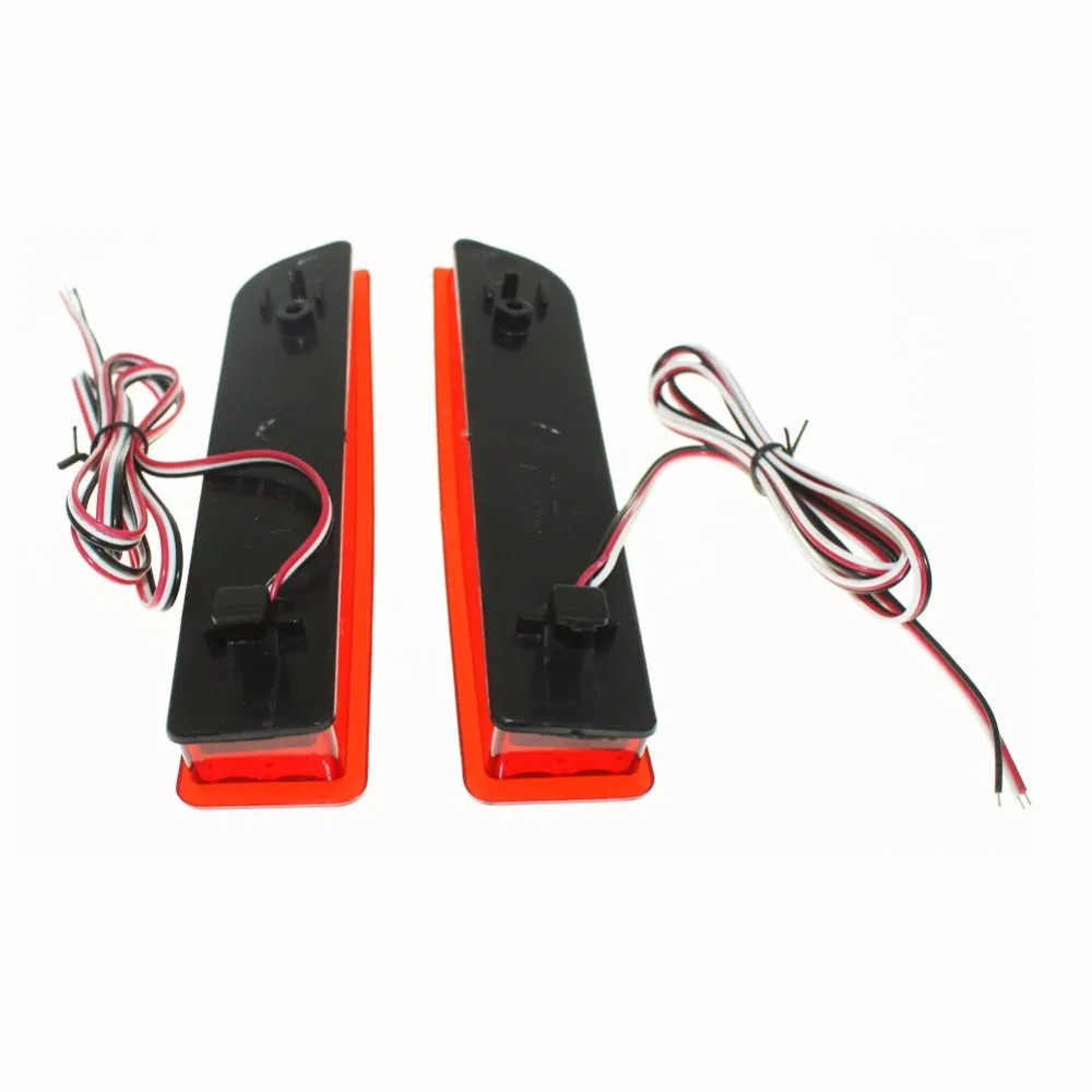 rear bumper reflector lights for Toyota RAV4/PREVIA/Alphard 2010 car styling led red Auto Tail light parking warning lamp | Автомобили и