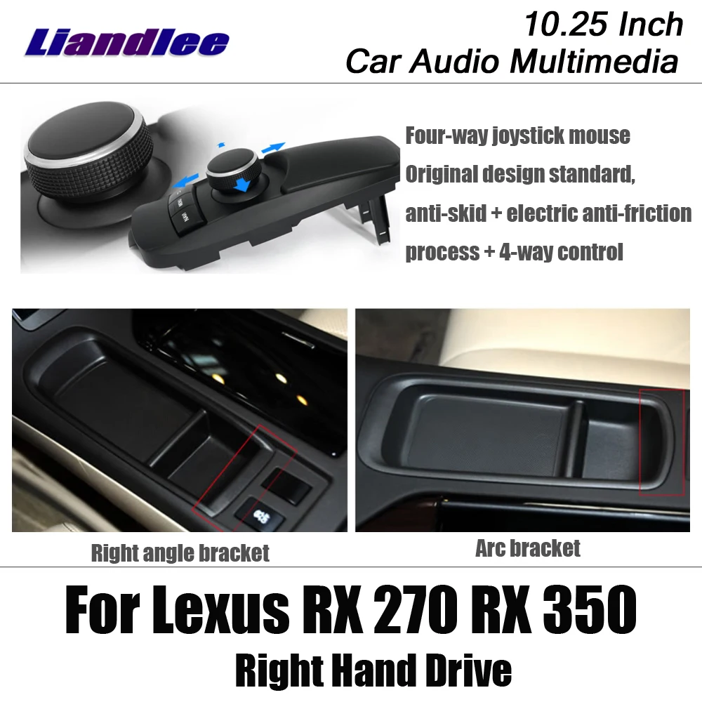Liandlee Android для Lexus RX 270 RX 350 AL10 RHD правый руль стерео экран мышь Carplay карта gps Nav Навигация мультимедиа