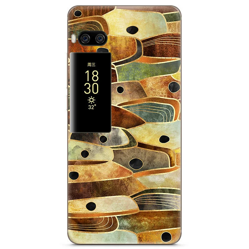 0009 Чехол для телефона для Meizu Pro7 Pro 7 Plus M5C M5S M6 Note U10 U20 TPU мягкая задняя крышка высокого качества цветная Раскрашенная Прямая поставка с фабрики - Цвет: 0009