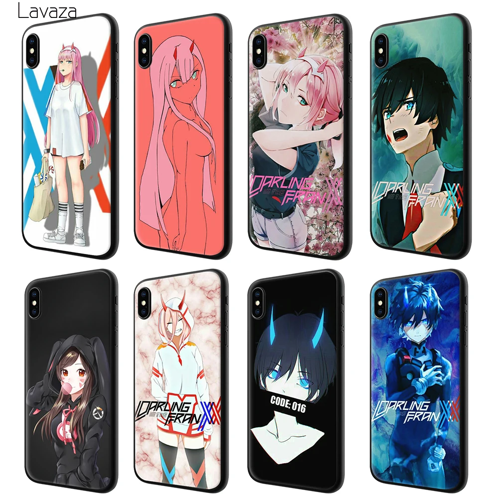 Мягкий чехол Lavaza Anime Darling in the FranXX для Apple iPhone 6 6S 7 8 Plus 5 5S SE X XS MAX XR TPU | Мобильные
